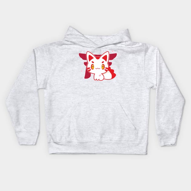 Kitsune Kids Hoodie by KiiroiKat